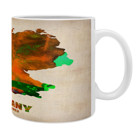 Naxart Germany Watercolor Map Coffee Mug