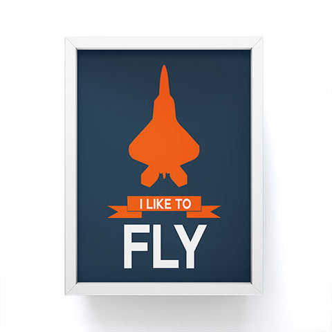 Naxart I Like To Fly 1 Framed Mini Art Print