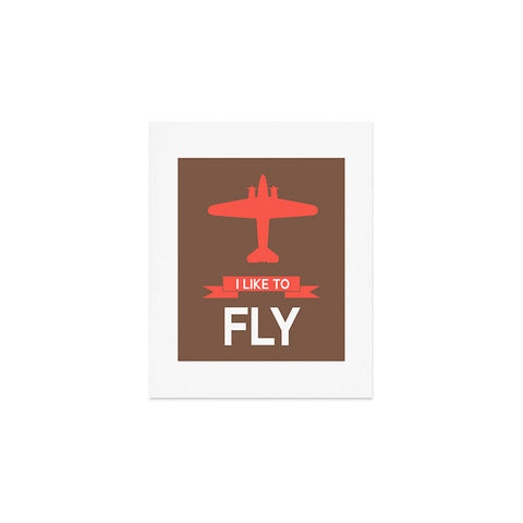 Naxart I Like To Fly 6 Art Print