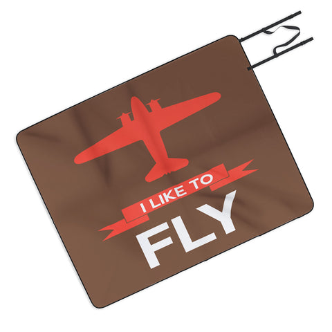 Naxart I Like To Fly 6 Picnic Blanket
