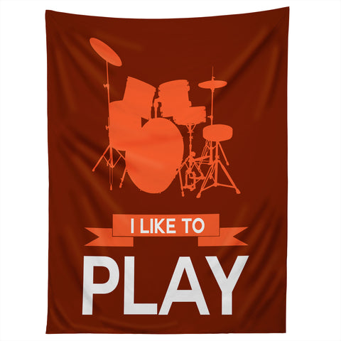 Naxart I Like To Play 4 Tapestry