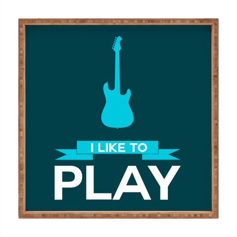 Naxart I Like To Play 8 Square Tray