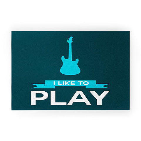 Naxart I Like To Play 8 Welcome Mat