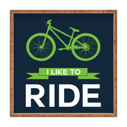 Naxart I Like To Ride 4 Square Tray