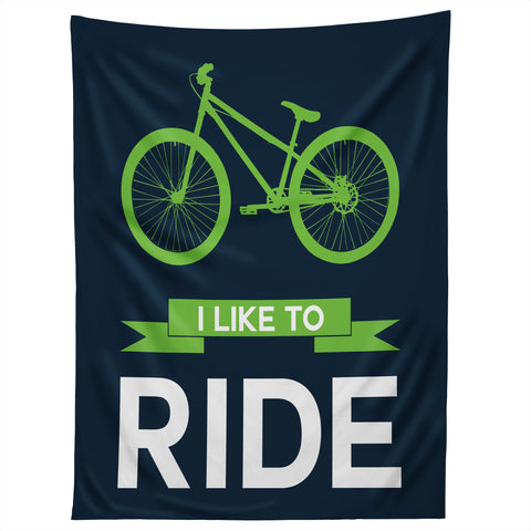 Naxart I Like To Ride 4 Tapestry