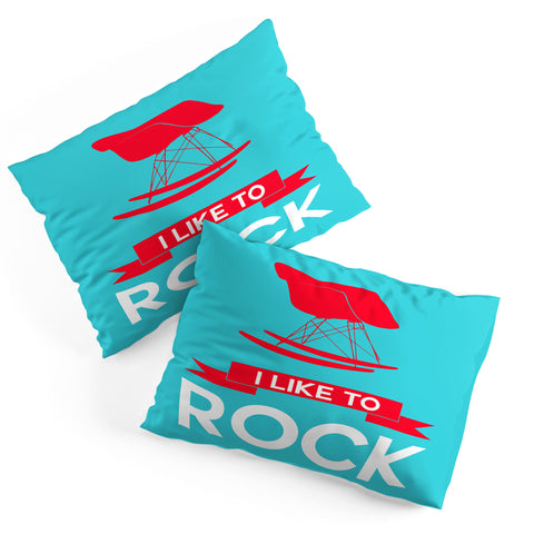 Naxart I Like To Rock 1 Pillow Shams