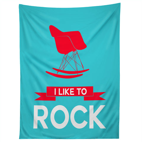 Naxart I Like To Rock 1 Tapestry