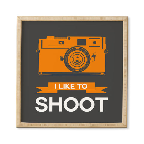 Naxart I Like To Shoot 1 Framed Wall Art