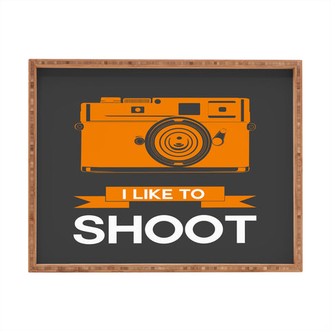 Naxart I Like To Shoot 1 Rectangular Tray