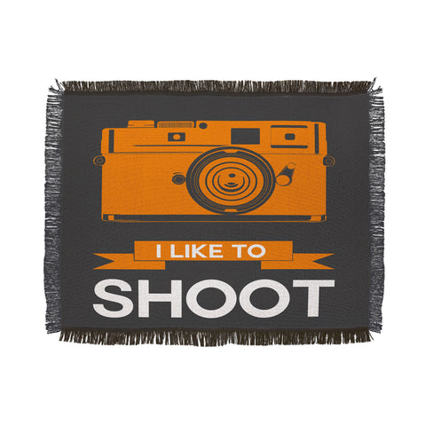 Naxart I Like To Shoot 1 Throw Blanket