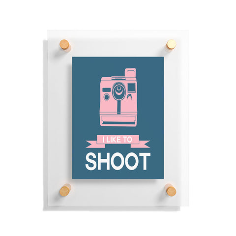 Naxart I Like To Shoot 6 Floating Acrylic Print