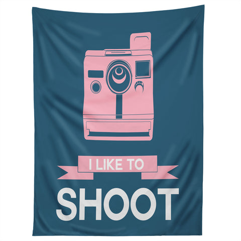 Naxart I Like To Shoot 6 Tapestry