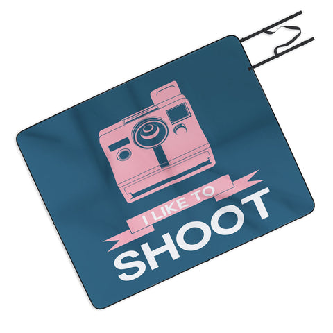 Naxart I Like To Shoot 6 Picnic Blanket