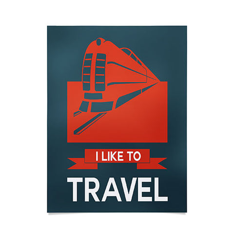 Naxart I Like To Travel 3 Poster