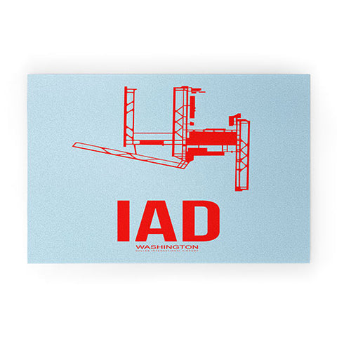 Naxart IAD Washington DC Poster Welcome Mat