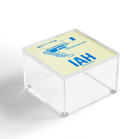 Naxart IAH Houston Poster Acrylic Box