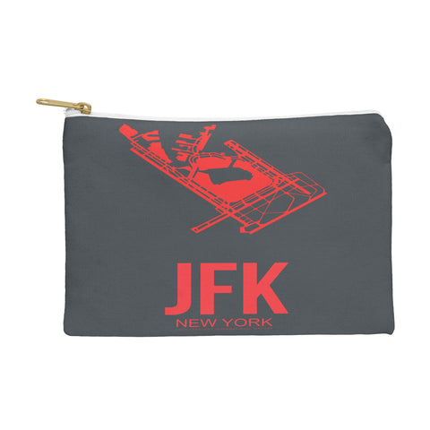 Naxart JFK New York Poster 2 Pouch