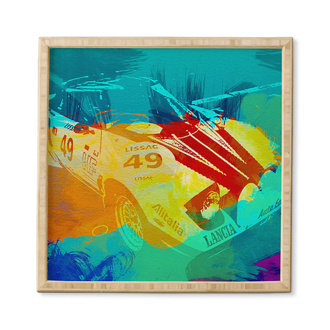 Naxart Lancia Stratos Watercolor 1 Framed Wall Art