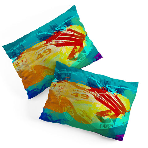 Naxart Lancia Stratos Watercolor 1 Pillow Shams