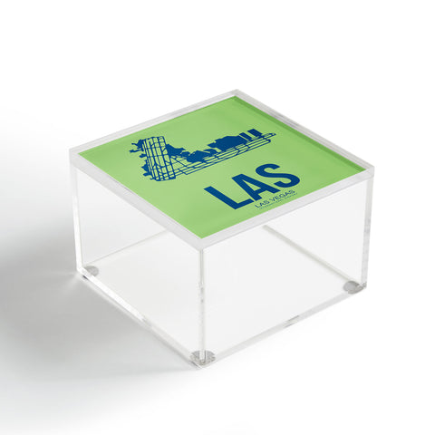 Naxart LAS Las Vegas Poster Acrylic Box