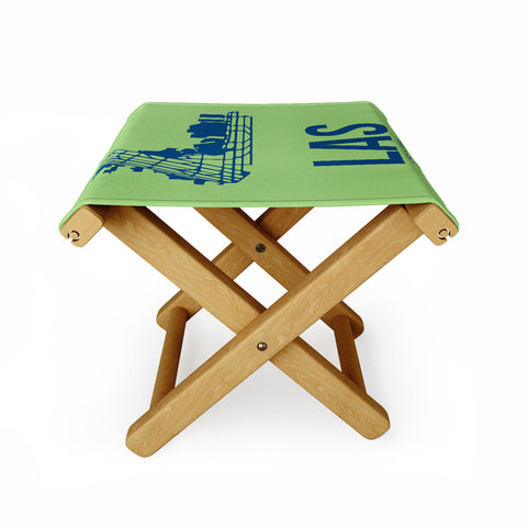 Naxart LAS Las Vegas Poster Folding Stool