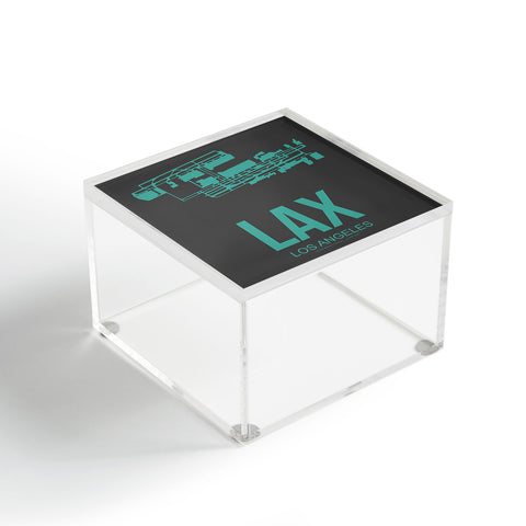 Naxart LAX Los Angeles Poster 2 Acrylic Box