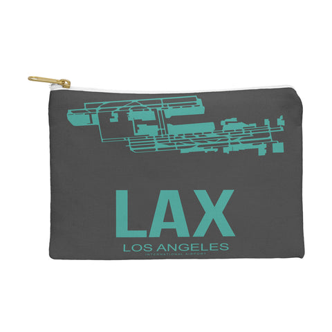 Naxart LAX Los Angeles Poster 2 Pouch
