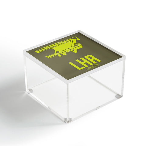 Naxart LHR London Poster 3 Acrylic Box