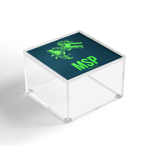 Naxart MSP Minneapolis Poster 2 Acrylic Box