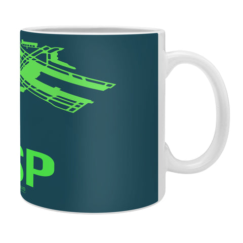 Naxart MSP Minneapolis Poster 2 Coffee Mug