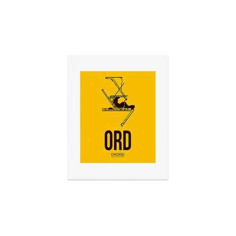Naxart ORD Chicago Poster 1 Art Print