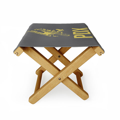 Naxart PDX Portland Poster Folding Stool