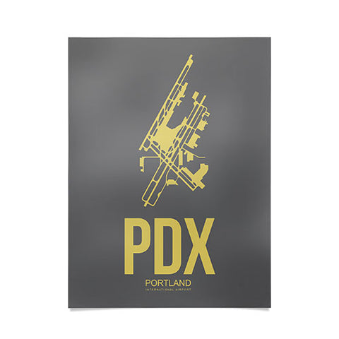 Naxart PDX Portland Poster Poster