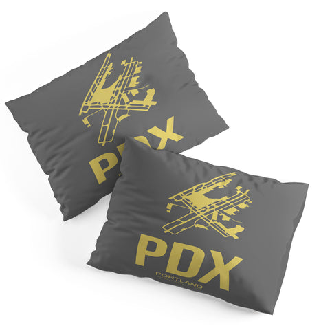 Naxart PDX Portland Poster Pillow Shams