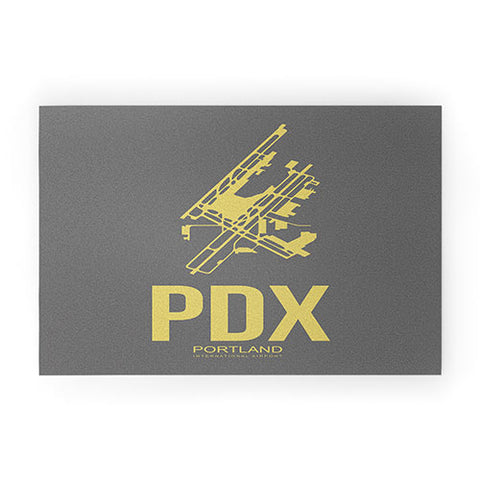 Naxart PDX Portland Poster Welcome Mat