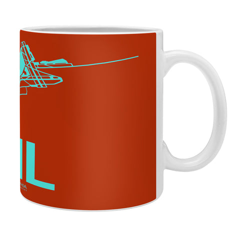 Naxart PHL Philadelphia Poster 2 Coffee Mug