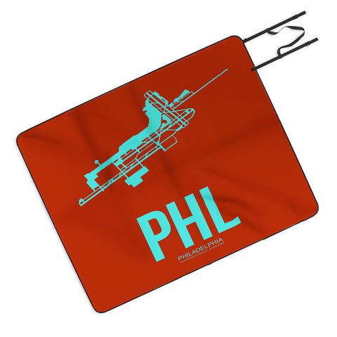 Naxart PHL Philadelphia Poster 2 Picnic Blanket