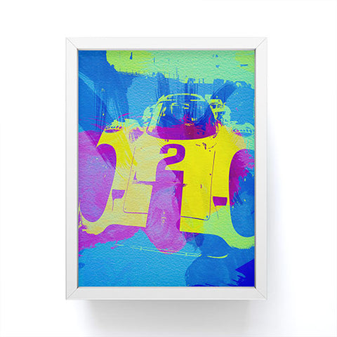 Naxart Porsche 917 Front End Framed Mini Art Print