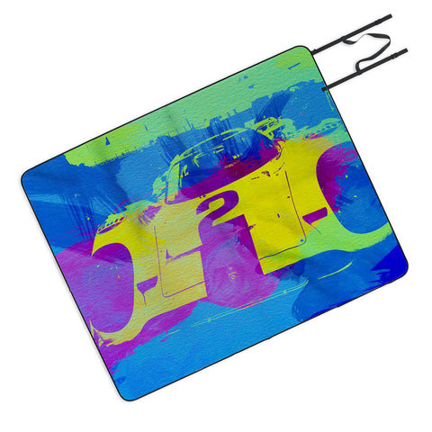 Naxart Porsche 917 Front End Picnic Blanket
