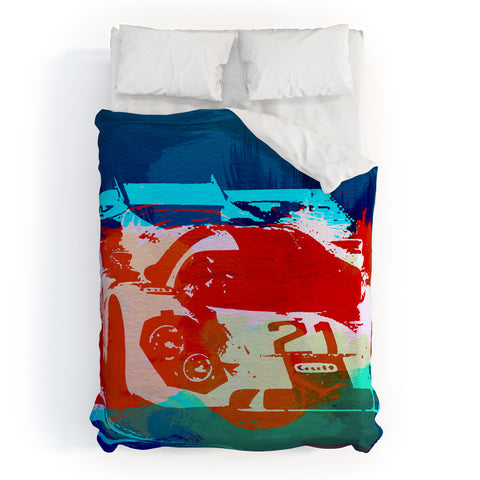 Naxart Porsche 917 Racing 1 Duvet Cover