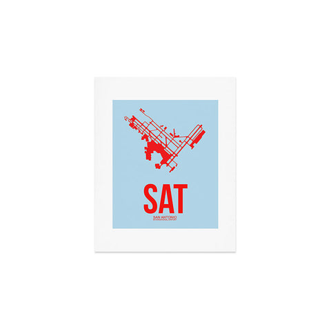 Naxart SAT San Antonio Poster Art Print