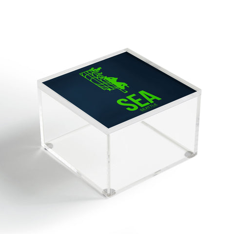 Naxart SEA Seattle Poster 2 Acrylic Box