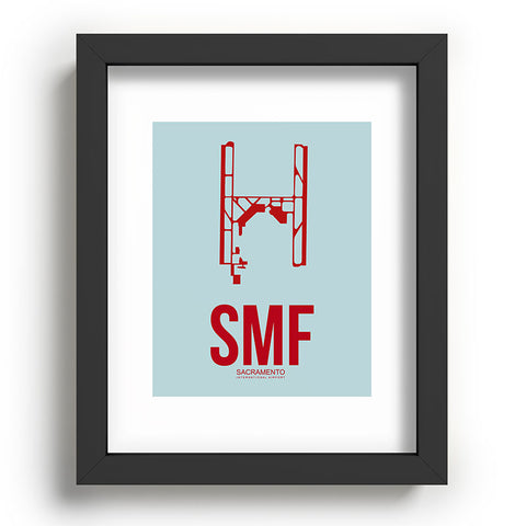 Naxart SMF Sacramento Poster Recessed Framing Rectangle