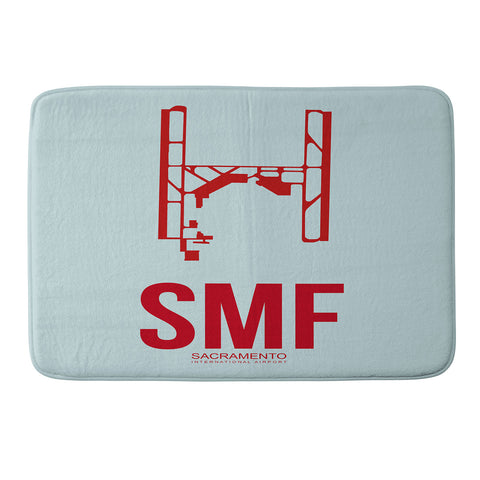 Naxart SMF Sacramento Poster Memory Foam Bath Mat