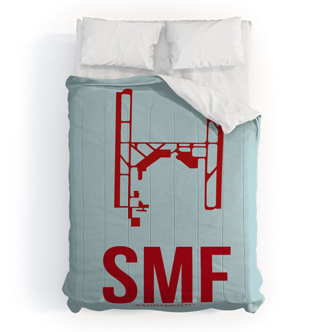 Naxart SMF Sacramento Poster Comforter