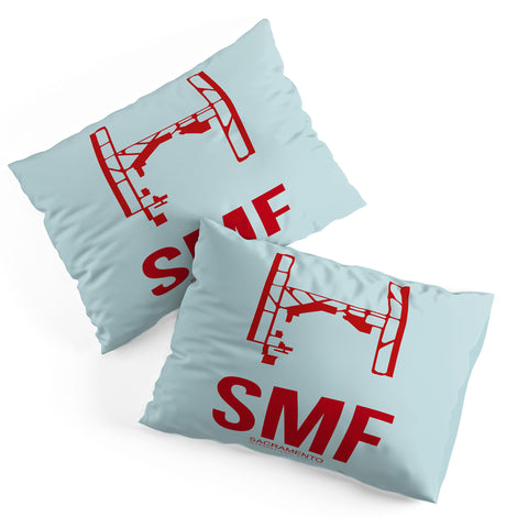 Naxart SMF Sacramento Poster Pillow Shams