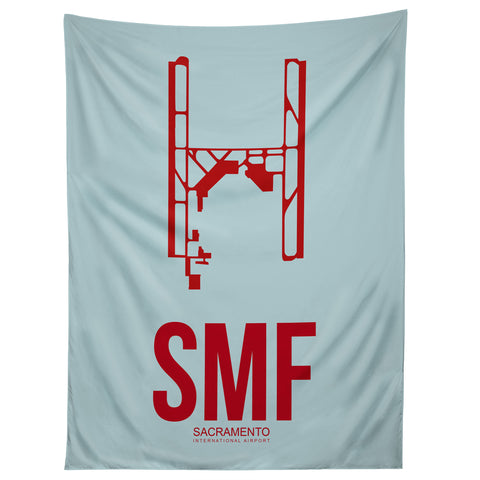 Naxart SMF Sacramento Poster Tapestry