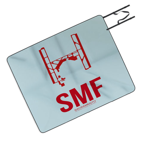 Naxart SMF Sacramento Poster Picnic Blanket