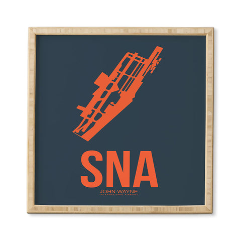 Naxart SNA Orange County Poster Framed Wall Art