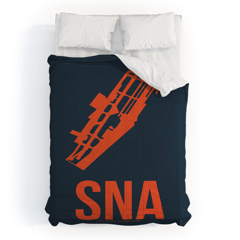 Naxart SNA Orange County Poster Comforter